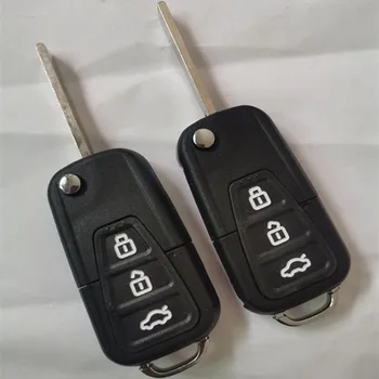 DAKATU Asendamine Klapp Kokkuklapitavad Remote Key Juhul Kest Lifan X60 X50 Auto Auto Fob Juhul 3 Nööpi