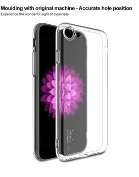 IMAK Case for Iphone SE 2 Ultra-Õhuke Silikoonist Coque Iphone SE2 Läbipaistev Pehme TPU IPhone tagakaas SE 2020 Telefoni Puhul