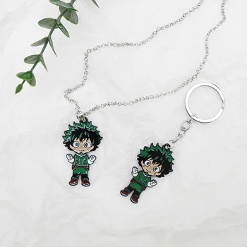 Anime Hunter X Hunter Necklace Cartoon Green Valley Hatsuhisa Figure Cosplay Pendant Necklace Choker Jewelry