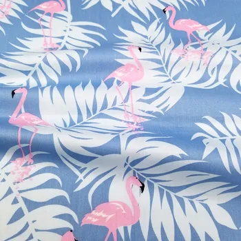 Erinevad Värvid Flamingo Trükkimine Puuvillane Twill Kangast Segast Õmblemine Quilting DIY Käsitöö Puuvill Käsitöö Riide Materjal Riie