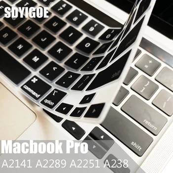 SDYIGOE Sülearvuti Klaviatuur Kaitsva Katte Macbook Pro13 M1 2020 A2338/A2289/A2251 Klaviatuuri Kate Macbook pro16 A2141 Uus