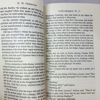 To Kill A Mockingbird inglise keeles Lugemine Õppimine Originaal Romaan Raamatuid Lastele Täiskasvanute Kasvu Kirjanduse Raamat