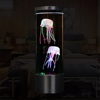 Magab Kerge Magamistoas voodi kõrval Laua Lamp Öö Tabel Millimallikas Lambi LED Akvaariumi Tank Desktop Öö Tuli Akvaarium