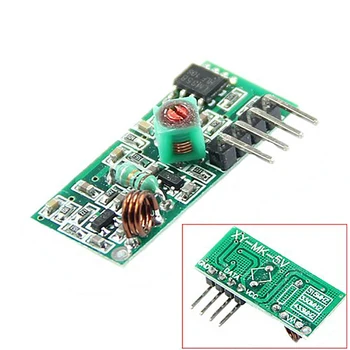2pcs/Set RF 433Mhz Saatja-Vastuvõtja Traadita Link Komplekt Arduino/ARM/MCU WL