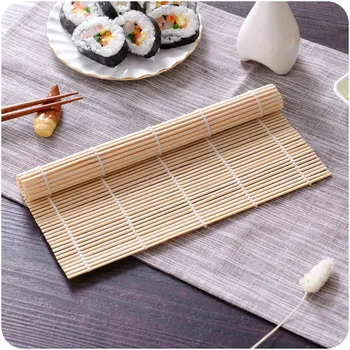 DIY Bambusest Sushi Tegija Jooksva Mati Sushi Vahendid Riis Rullid Köök Vidin Jaapani Toitu Riisi Rulli Hallituse Toiduvalmistamise Tarvikud