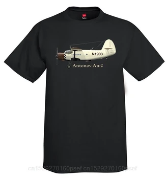 Mood Tops & Tees Prindi Vabaaja Puuvillane Mees Antonov An-2 Lennuk T-Särk - Personaliseeritud Yourcustom Särgid