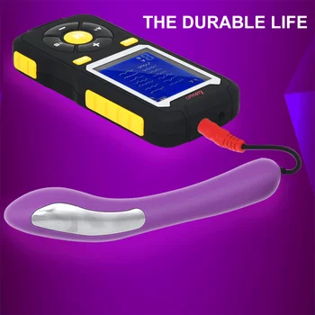 Elektrilöögi plug Impulsi Eesnäärme Massaaž Vibraatorid Sugu Mänguasi Naistele Dual interface Masturbator Mees Anal Plug Stimulaator