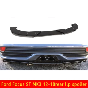 Muudetud spoiler tagumine lip tagumine kopp sobib Ford Focus St MK3 2012-2018 PP materjal