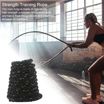 25mmX3m Lahing Võimu Trossi Tugevuse Lihaste treeningu Fitness Jõusaal kogu Keha Treening Mehed Naised Võimu Koolitus Tugevus
