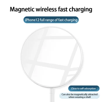 15W Magnet Traadita Laadimise iPhone 12 Pro Max Mini Kiire Laadija iPhone 11 XS X Juhtmeta Laadija Puhul Huawei Xiaomi Qi