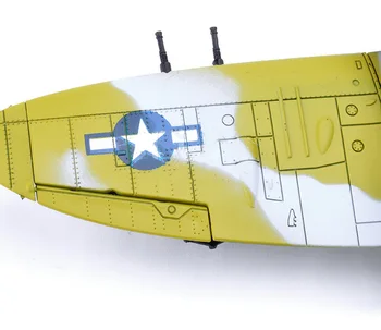 22cm 4D Diy Mänguasjad Võitleja Koguda Plokid Hoone Mudel Lennuk Sõjalise Mudel Relvade WW2 Saksamaa BF109 UK Orkaan Võitleja