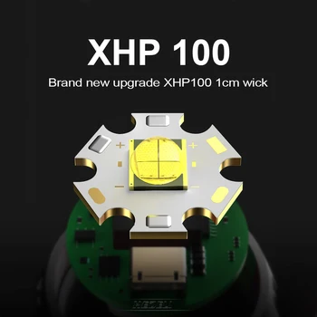XHP100 Enamik Võimas Taskulamp Torch 18650 26650 Usb Laetav Led Taskulambid Zoom Käsi Lambi XHP70.2 Bright Jahindus Laterna