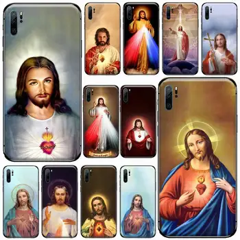 Jeesuse Püha Südame laadi kultuuri Telefoni Puhul Huawei honor Mate P 9 10 20 30 40 Pro 10i 7 8 x-Lite nova 5t Pehme silikoon