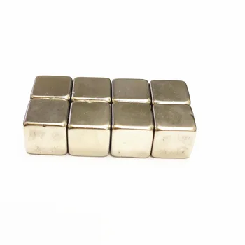 10tk 10 x 10 x 10 mm Super Tugev haruldasest muldmetallist püsimagnetitega 10x10x10 N35 NdFeB Väike Plokk Võimas magnet Neodüüm Magnetid