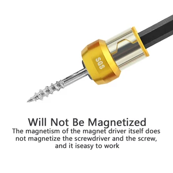 Magnet-Bit Omanik Sulam, Elektrilised Magnet Rõngas Kruvikeeraja Natuke Anti-Korrosiooni Tugev Magnetizer jaoks Phillip Drill Bit Magnet