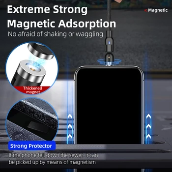 Magnet-USB-Kaabel Micro Andmete Line Magnetic Tasuta C-Tüüpi usb-Kaabel iPhone 11 Samsung usb-c 3A Kiire Laadimine Kaabel