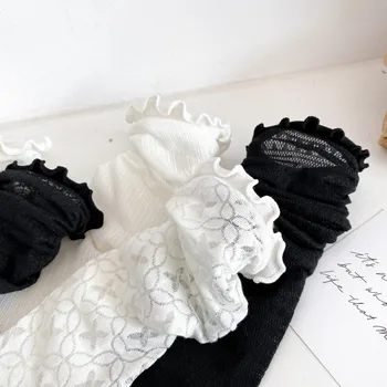 2021 Uus Seen Puuvillased Sokid, Naiste Lolita Õhuke Silma Sokid Tüdrukute Valge Must JK Sokid Pahkluu Femme Calcetines Sukad