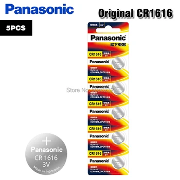 Täiesti Uus Panasonic 5TK Cr1616 Mündi Raku Nuppu 3 V Patareid BR1616 ECR1616 Auto puldiga Elektriline puldiga