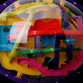 2021 Uus 299 Tõkked 3D Magic Mõistus Palli Tasakaalu Sokkelosta Mäng Puzzle Maailma Mänguasi Lapsele Kingitus