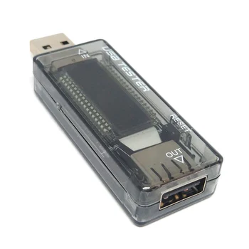 USB Power Tester Pinge Praeguse Võimsuse Mõõtja 4-20V 3A Test Laadijad & Kaablid
