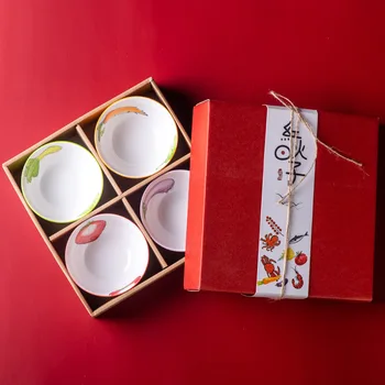 Jaapani Keraamilised Lauanõud Set Riisi Supp Makaron Salat Kaussi Maitse Väikese Kausi Käsitsi maalitud Underglaze Kommid Kaussi