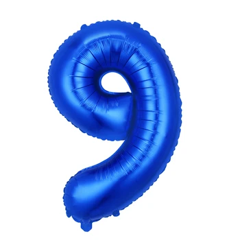 30 Tolline Foolium Sinine Kolbides Teenetemärgi Sünnipäevaks Banner Heelium 1. Number Õhupalli Baby Shower Pulmapidu Tarvikud