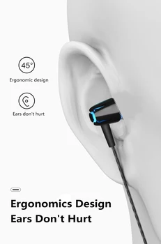 Kõrvaklapid Subwoofer In-Ear Kõrvaklapid, In-Ear Kõrvaklapid, Reguleeritav Helitugevus Upgrade Versiooni Jaoks, Android
