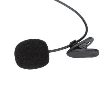 2021 POOLT-M1-3,5 mm Audio-Video Lavalier Rinnamikrofon Mikrofon Salvestus Mikrofoni Klamber Mic IPhone Android Nutitelefoni TK