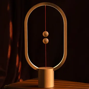 Uus Magnetic Levitation Tasakaalu Tabel Lamp Ujuvad Lüliti Tuli Koju Õppe Lugemise Lamp Öö Loominguline Decor Lambid