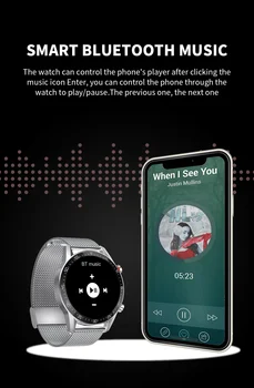 BYMUSE L13 Bluetooth kõne Dial Meeste Smart Watch EKG-Südame löögisageduse Monitor IP68 Veekindel android ja ios Huawei PK Vaadata GT2