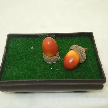 10tk Mini Kunstlik Tammetõrud Võltsitud Puuviljad Simulatsiooni Marjad Lilled Vaht Acorn Puu Decor Kodu Kaunistamiseks Pool Tarnete 3cm