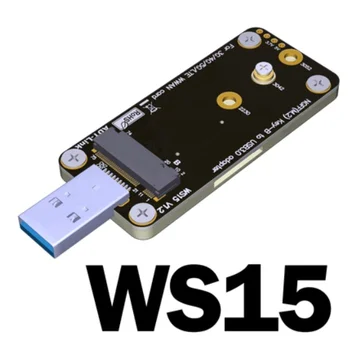 M. 2 NGFF USB 3.0 adapter kaardi koos dual SIM-kaardi pesa, toetab 4G/5G/LTE moodul, suure voolu Jaoks WWAN moodul adapter test