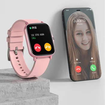 Clydek 2021 Top1 Smart Watch Mehed Naised 8 Ph Plus ,1.69 tolli Full Touch Fitness Tracker ,190mAh Kaua Aku Smartwatch Y20 PK P8