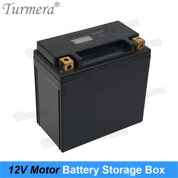 Turmera 12V 24V Aku Storage Box Tühi Kest Indikaator 12Ah, et 30Ah Mootorratta Aku või Katkematu toiteallikas