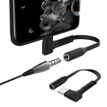 1tk Universaalne Tüüp C-3,5 mm Aux Audio HD Kõrvaklappide Adapter Plug&Play Samsung Galaxy Märkus 10/S20