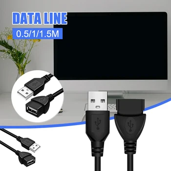 0.6/1/1.5 M USB 2.0 Kaabel Extender Juhe Traat Andmeside Kaablid Super Speed Data Pikendus Kaabel Monitor, Projektor