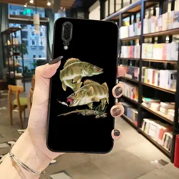 Karpkala Kalapüügi loomade muster, kõrge kvaliteediga Telefoni Juhul kaas Huawei honor Mate P 10 20 30 40 Pro 10i 9 10 20 8 x Lite