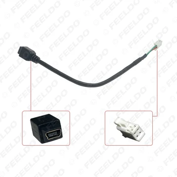 FEELDO 4tk Auto Audio-Raadio MINI USB-Liides, et 4PIN Sisend Traat Adapter Chevrolet Cruze