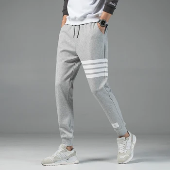 2021 Sügisel Uued Meeste Vabaaja Sweatpants Tahke High Street Püksid Meestele Joggers Mõõdus Brändi Kvaliteetne Meeste Püksid 4XL