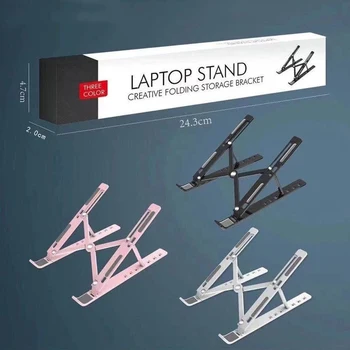 Portable Laptop Stand Reguleeritav Sülearvuti Stand ForFor Macbook Pro Kokkupandav Sülearvuti Omanik Alus