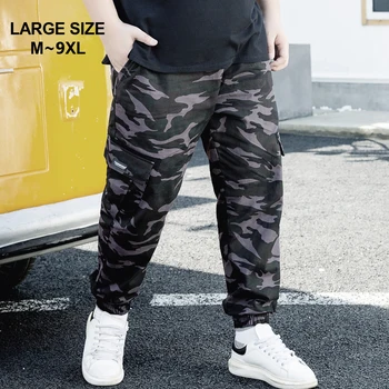 Suur Suurus M-9XL Meeste Kamuflaaž Lasti Haaremi Püksid Kevad Sügis Mees Sõjalise Vabaaja Stiil Hip-Hop Kahaneb Jalad Pikad Püksid