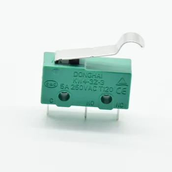 5TK piirlüliti 3D Printer 3 Pin N/a N/C Micro Limit Switch 3D Printer Tarvikud Tasuta Kohaletoimetamine Roheline Endstop roheline