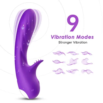 Silikoonist Vibraator Paaridele, USB Laetav 9 Režiimid Võimas G-Spot Tupe Orgasm Naiste Stimulatsiooni Sugu Mänguasi Naistele