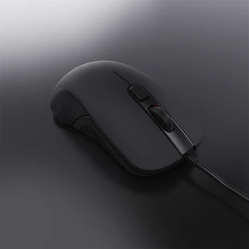 Aigo BM21 Ergonoomiline Wired Gaming Mouse Must Arvuti Desktop Hiir, 3 nuppu 1600DPI 1,5 Meetrit Pikk USB-Liides PC Sülearvuti
