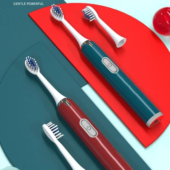 Elektroonilise Pestav Valgendamine Lõõgastuda Hambaid Harja Võimsam Sonic Elektrilised Toothbru USB Laetav Täiskasvanud Ultraheli