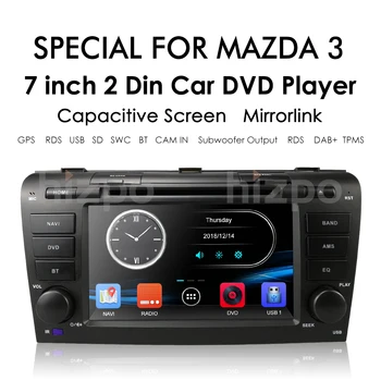 Auto Multimeedia Dvd Raadio Mazda 3 Mazda3 2004 2005 2006 2007 2008 2009 Raadio Car GPS Navigation Stereo Mängija USB