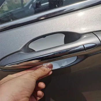 5tk Auto ukse käepide kleebised protector film Toyota Corolla Yaris Tundra Tacoma RAV4 Yaris Avalon Auris