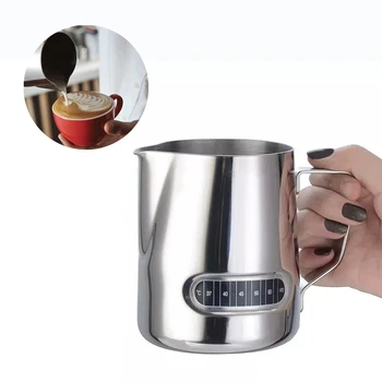 Roostevabast Terasest Piima-Le Kannu Kruus Espresso Kann Barista Käsitöö Kohv Cappuccino Ja Caffe Latte Tassi Pott Näidik