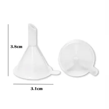 10TK Plastikust Mini Vloeibare Olie Trechters Voor Huishoudelijke Creatieve Gereedschap Vloeibare Doseren Keuken
