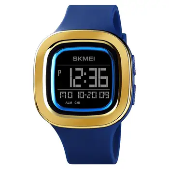 SKMEI Brändi Mood Sport Digital Watch Mens Kellad Chrono Alarm Veekindel Kell WristwatchSquare LED relogio masculino